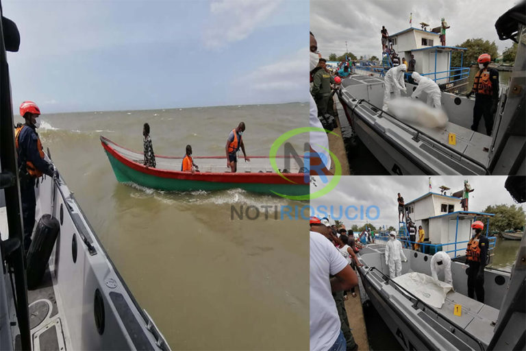 ARMADA DE COLOMBIA RECUPERA CUERPO SIN VIDA EN EL GOLFO DE URABÁ.