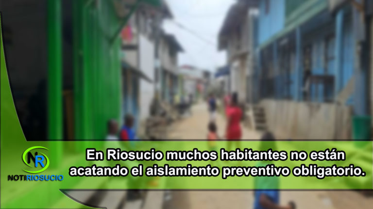 “Tranquilo el coronavirus no llega a Riosucio” – un mito peligroso en medio de la pandemia del covid-19.