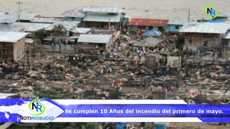 Una década después del incendio del sector que hoy se conoce como el 1 de mayo en Riosucio. Una década después del incendio del sector que hoy se conoce como el 1 de mayo en Riosucio.