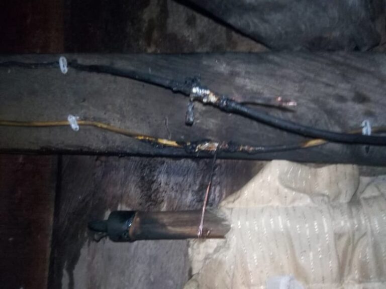 Un corto circuito género una nueva alarma de incendio en el municipio de Riosucio.