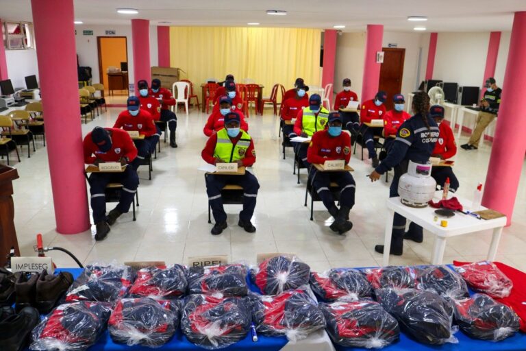 Inicia la formación del segundo grupo de aspirantes a Bombero de Riosucio-Chocó.