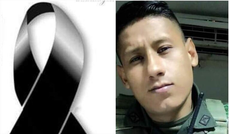 Pesar en Manizales por el asesinato de un patrullero de la policía en Riosucio, Chocó.