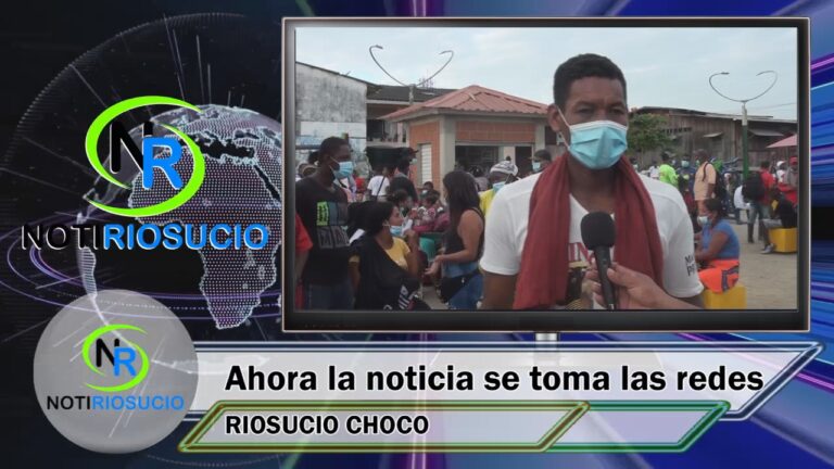 Protesta de campesinos en Riosucio – Chocó.
