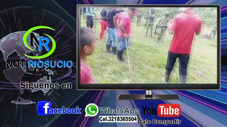 Denuncian enfrentamiento entre campesinos y Ejército en la cuenca de salaquí, Municipio de Riosucio – Chocó.