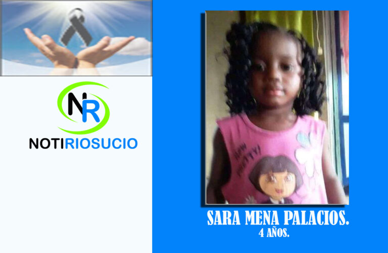 Consternación en Riosucio – Chocó, encuentran ahogada niña de 4 años en medio de inundación del Rio Atrato.