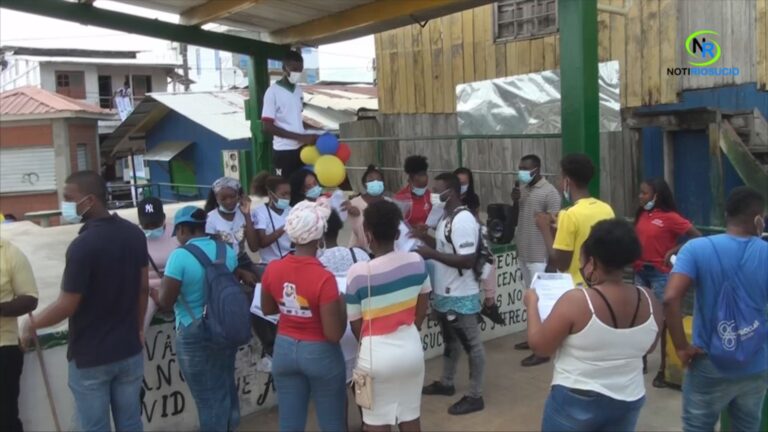 Juventud Riosuceña alzó su voz de protesta para exigir a la administración municipal la garantía de sus derechos.