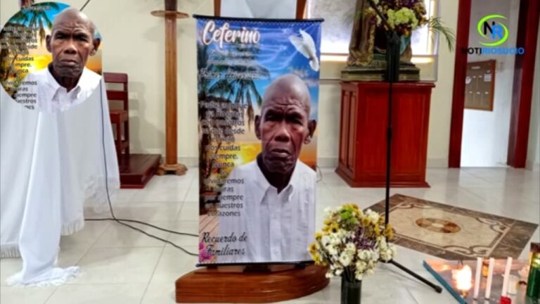 Con actos religiosos se conmemoro el primer aniversario del fallecimiento de Ceferino Valoyes Teherán.