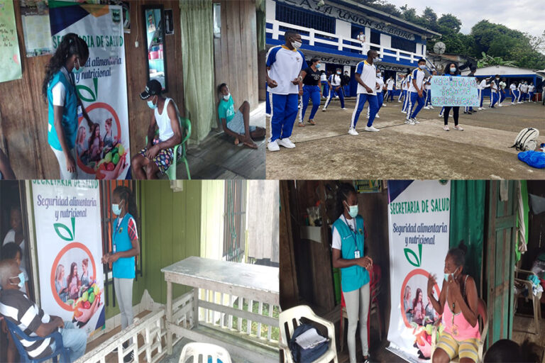 Continúan la implementación del Plan de acciones Colectivas PIC en Riosucio Chocó.