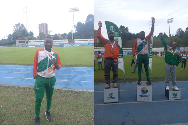 EL RIOSUCEÑO OSMER PALACIOS MARTINEZ LOGRÓ DOS MEDALLAS DE ORO Y UNA DE PLATA.