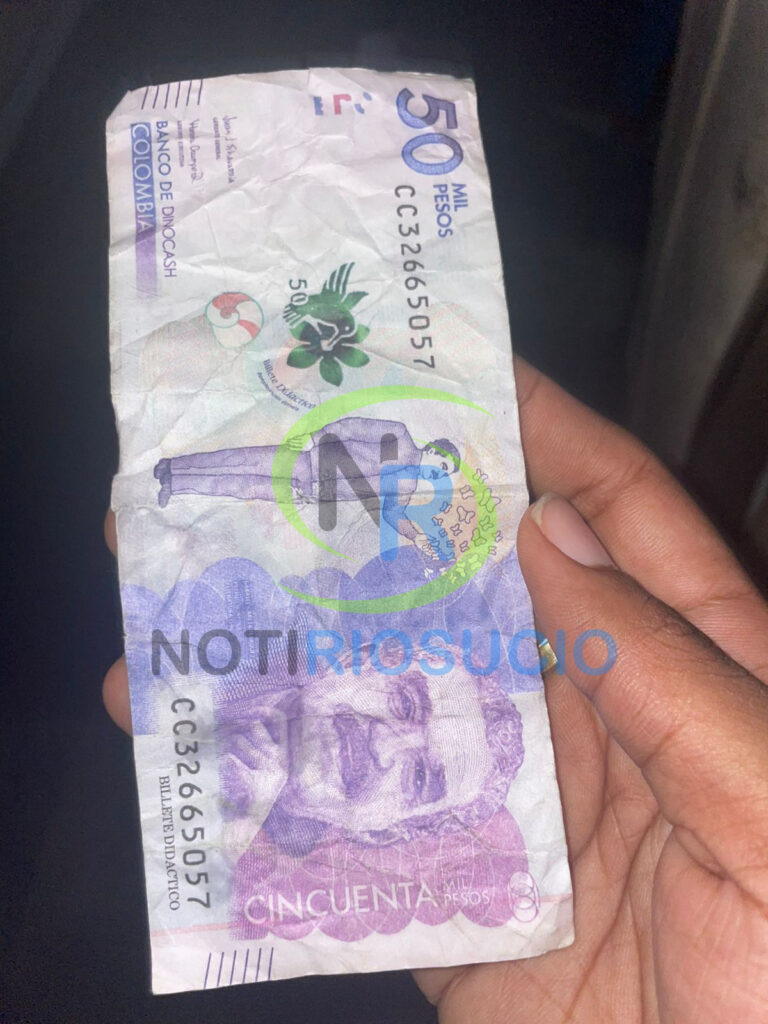Alerta en Riosucio, Chocó: aumento de billetes falsos afecta al comercio municipal.