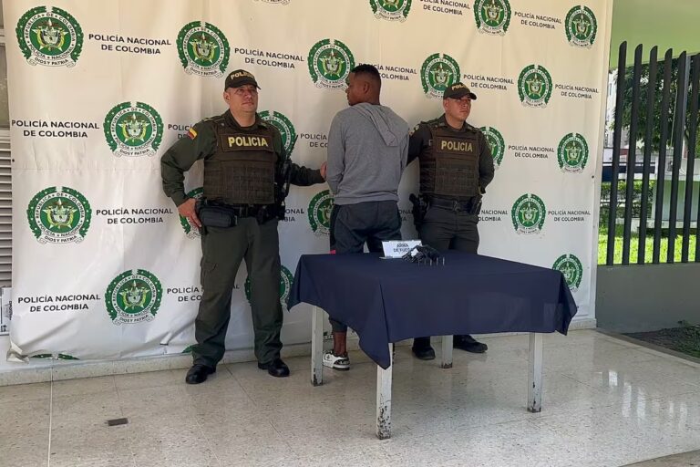 Capturan un riosuceño como presunto responsable de intento de homicidio en plaza de mercado de Bucaramanga.