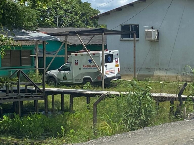 Y qué pasó con la ambulancia terrestre de Riosucio?